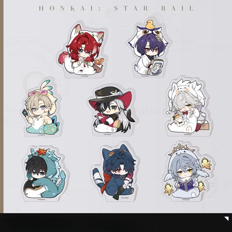 Desk Accessories - Honkai Star Rail Mini Akrylowy Stojak,
