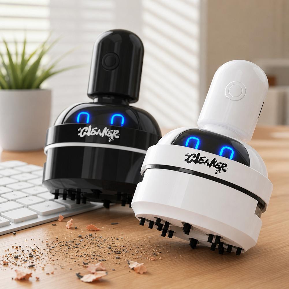 Mini Desktop Vacuum Cleaner For Eraser Dust - Odkurzacz biurkowy, odkurzacz w kształcie kreskówkowej