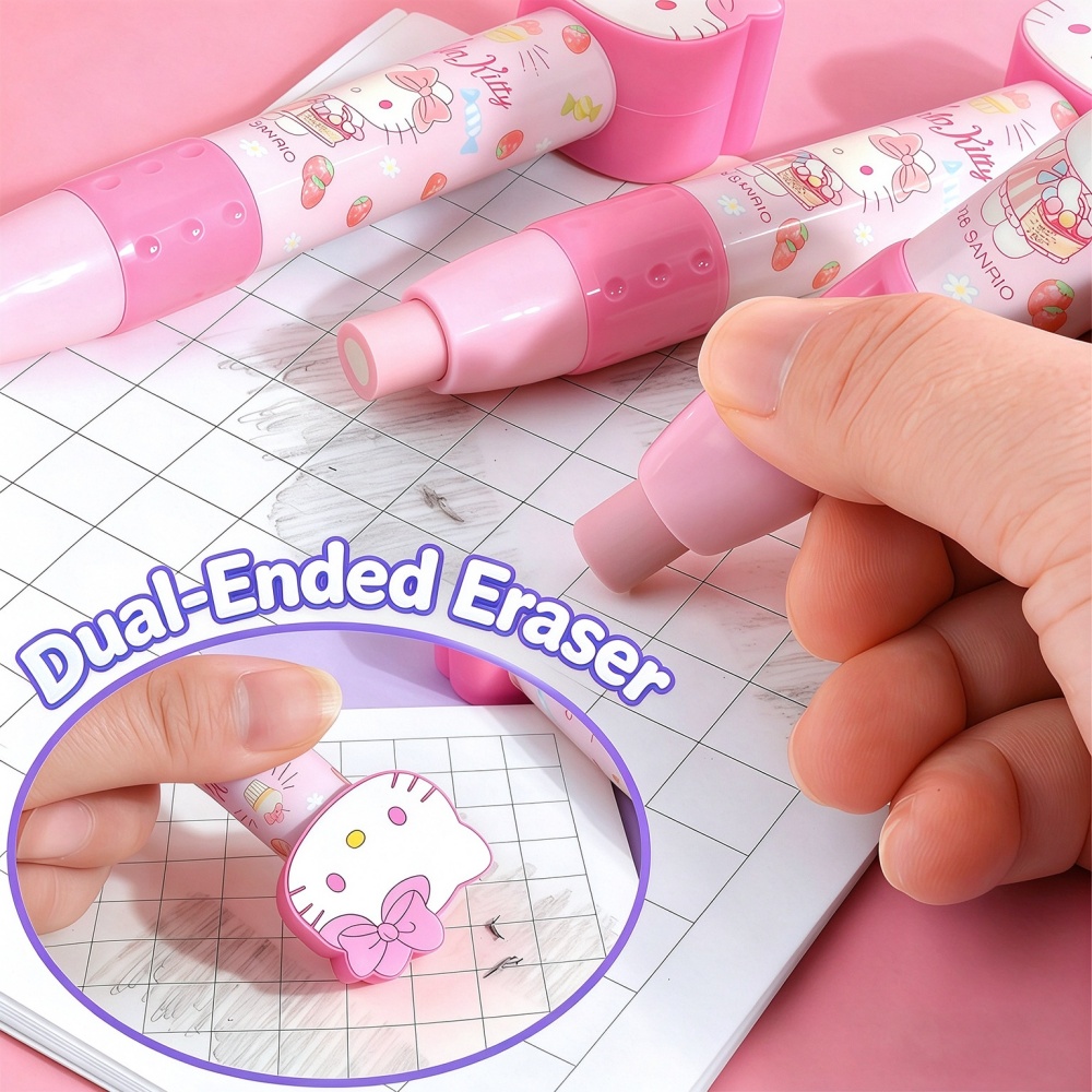 Oryginalna gumka do mazania He – Retractable Eraser Pen Click recenzja i cena