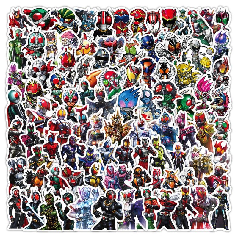 103 szt. Naklejki Kamen Rider  – Desk Accessories recenzja i cena